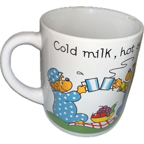 The Berenstain Bears Coffee or Tea Mug Mama, Papa , Brother and Sister Bear 1987 - Picture 3 of 7